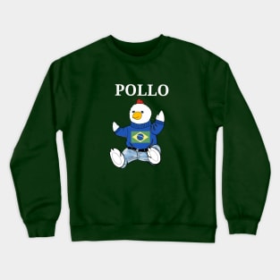 Pollo bear de Brazil Crewneck Sweatshirt